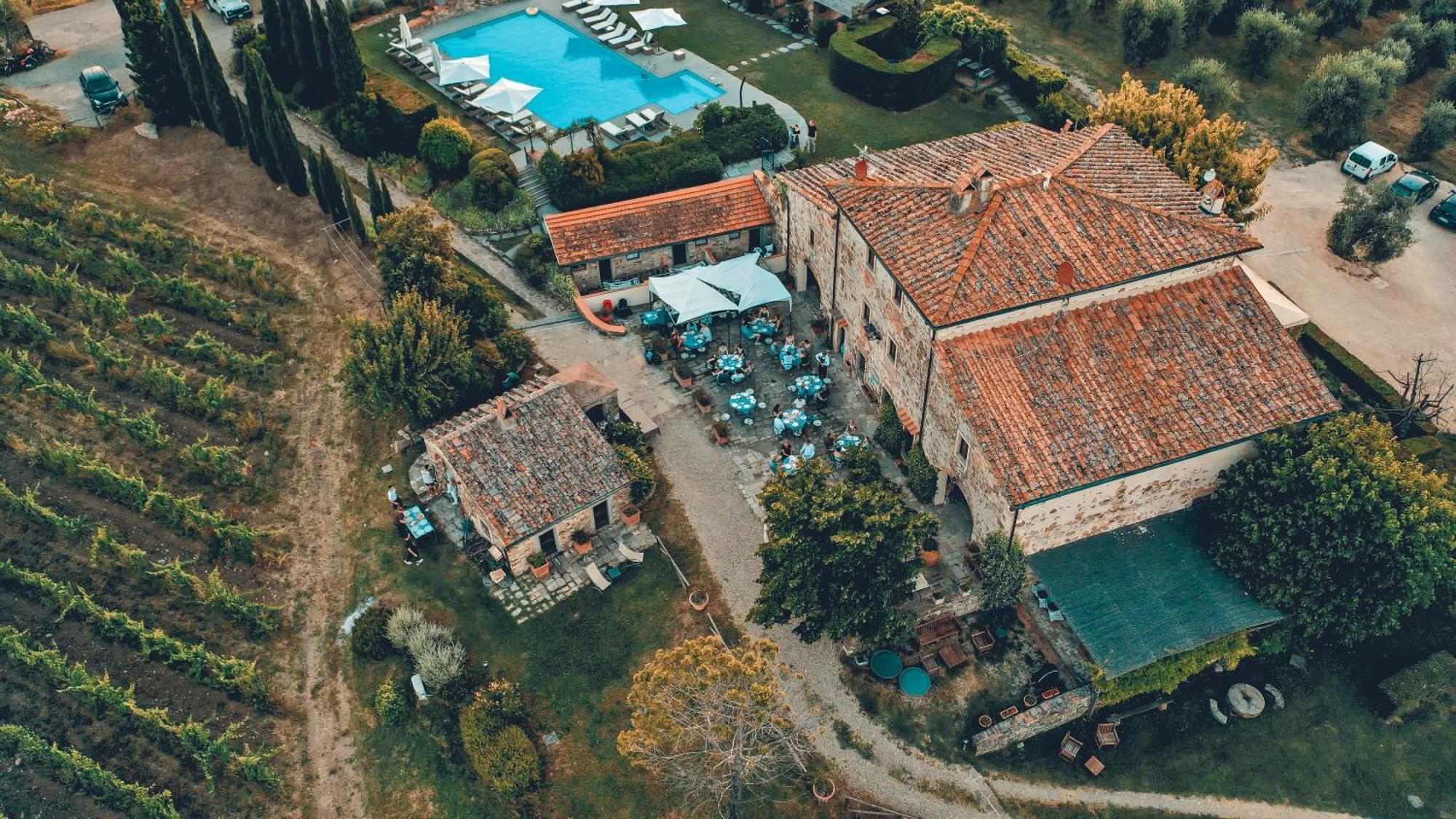 Agriturismo Fattoria Lavacchio Понтассьеве Экстерьер фото