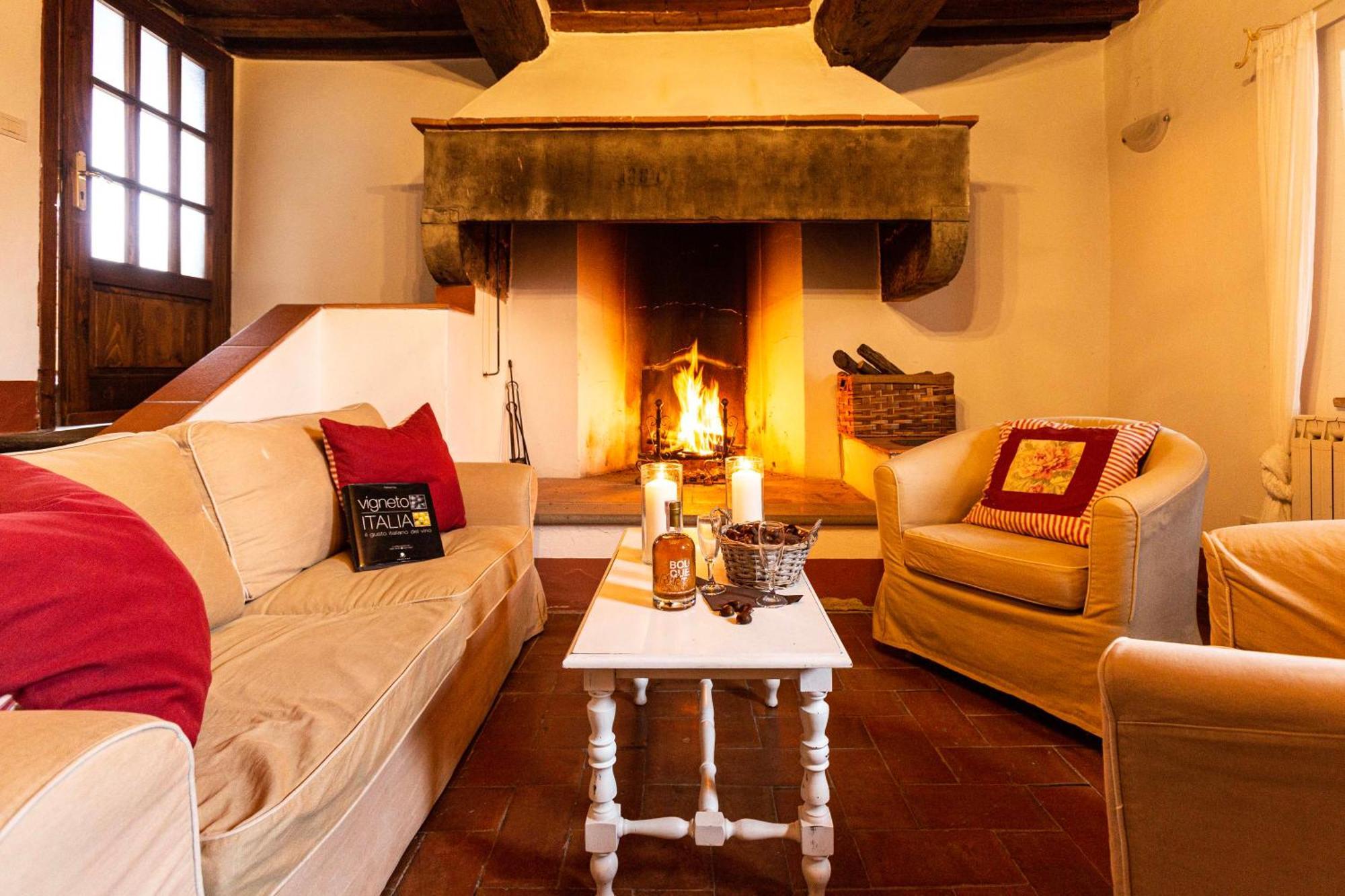 Agriturismo Fattoria Lavacchio Понтассьеве Номер фото